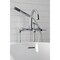 Aqua Vintage CCK8101DL Freestanding Tub Faucet with Supply Line, Stop Valve, Polished Chrome CCK8101DL - alternate 6